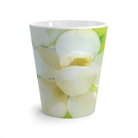 Latte Mug - Magnolia Blossom