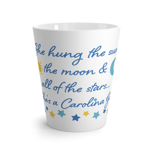 Latte Mug - Carolina Girl Sun Moon Stars