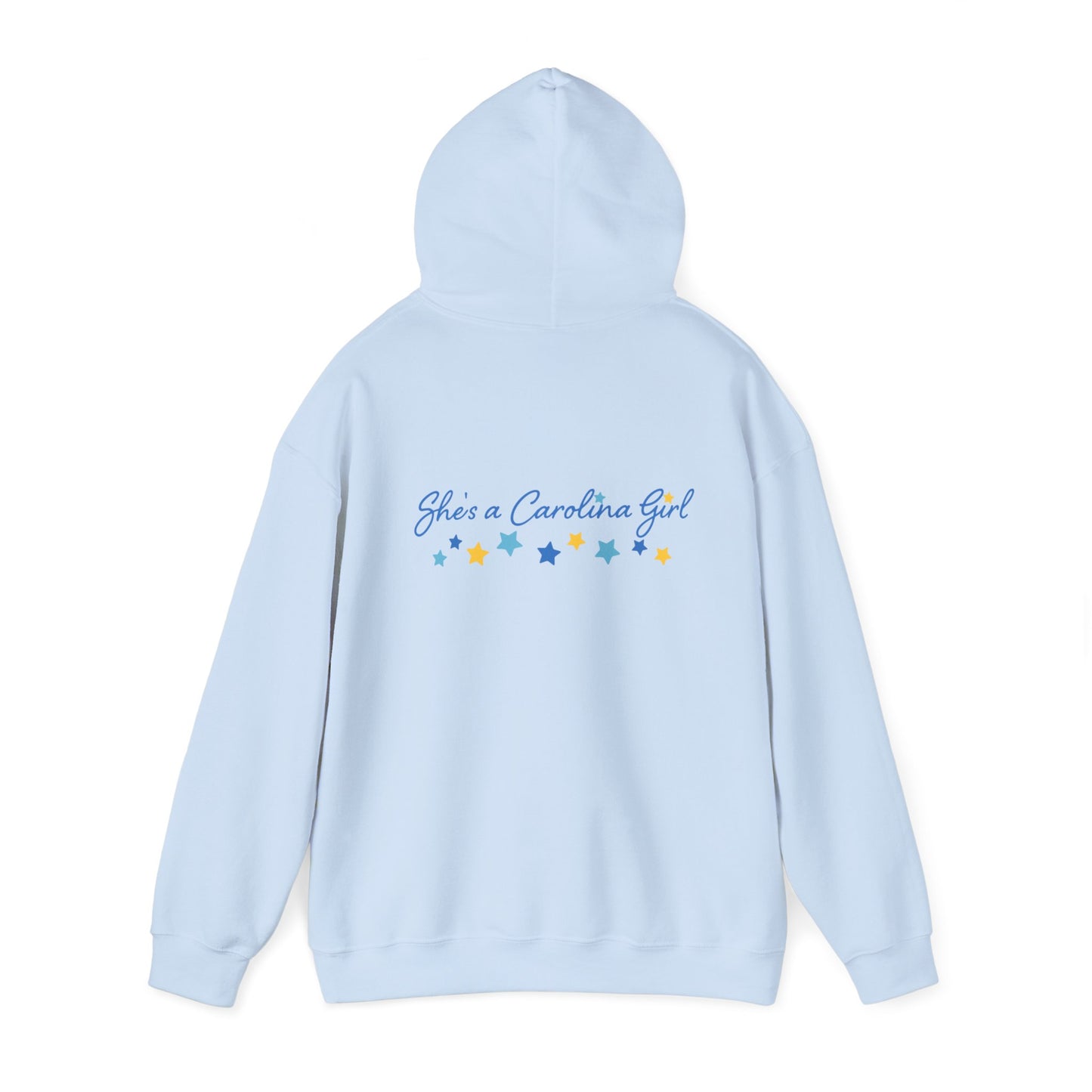 Hooded Sweatshirt - Carolina Girl Sun, Moon, and Stars