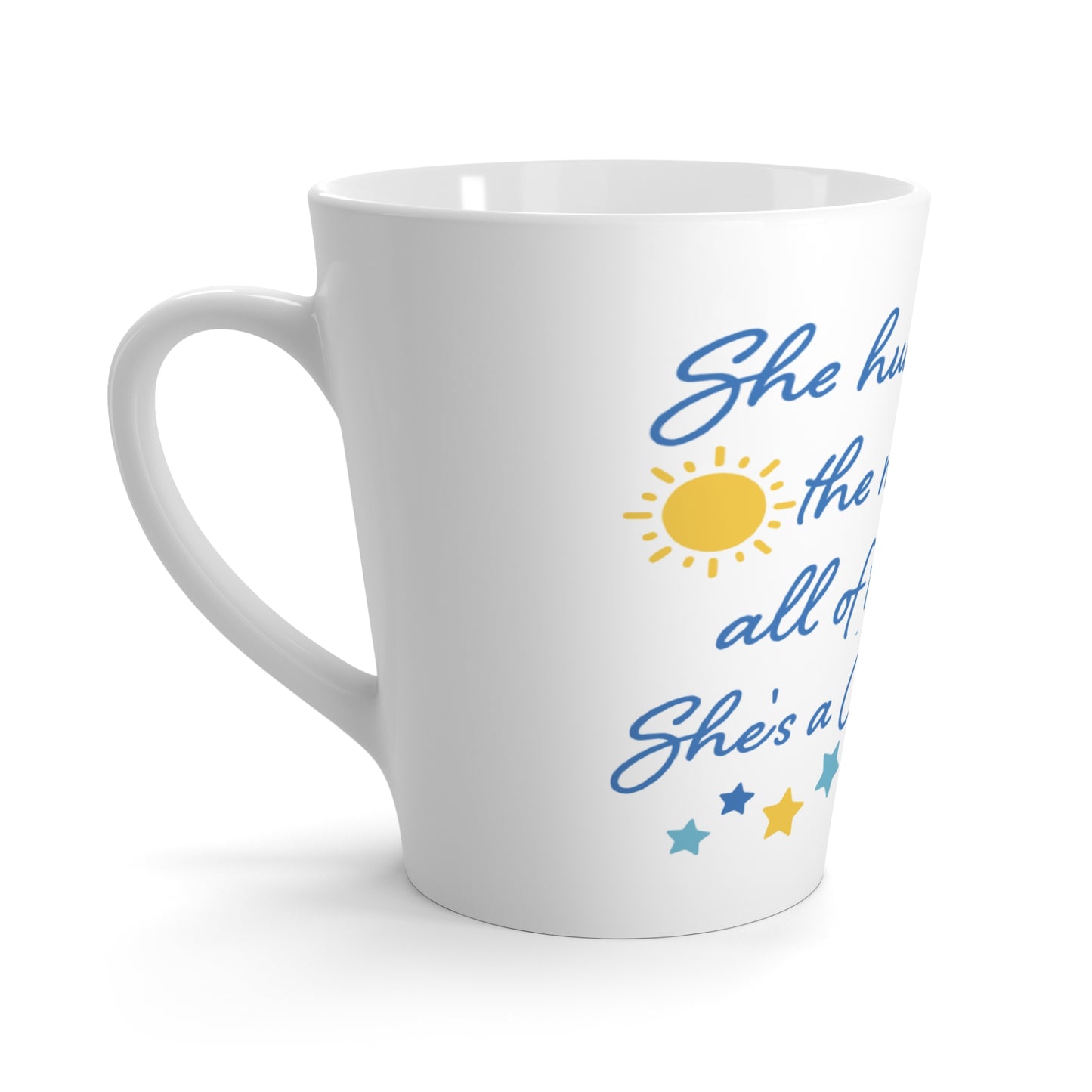 Latte Mug - Carolina Girl Sun Moon Stars